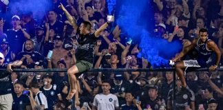 Arbitragem registra invasão e arremesso de objetos após o apito final Fenômeno Azul no Baenão – Foto: Samara Miranda (Clube do Remo)