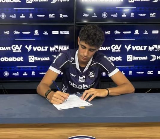 Remo se reforça com a chegada do meia-atacante Stallone Hugo Stallone – Foto: Divulgação (redes sociais)