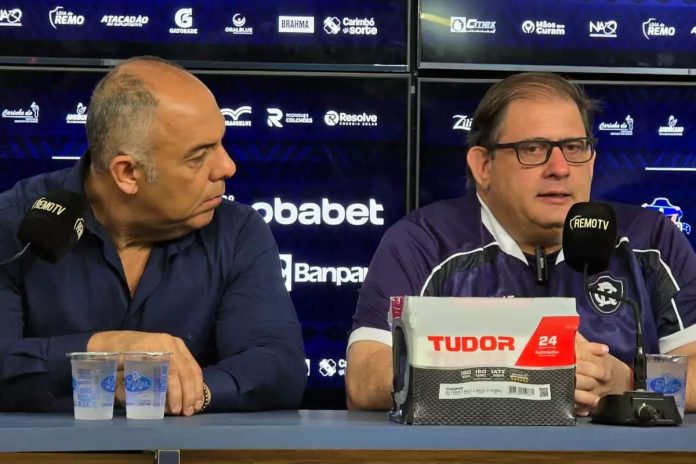 Marcos Braz e Guto Ferreira – Foto: Michel Anderson