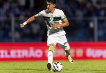 Santos-SP veta empréstimo de Miguelito ao Remo antes de avaliação de Vojvoda Miguelito – Foto: Beno Küster (América-MG)