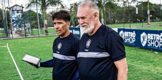 Remo aposta em teste inédito para mapear elenco e alinhar preparação à Série A Gonzalo Llanos e Eric Cavalcante – Foto: Raul Martins (Clube do Remo)