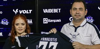 Nina Sag e Glauber Gonçalves – Foto: Divulgação (Clube do Remo)