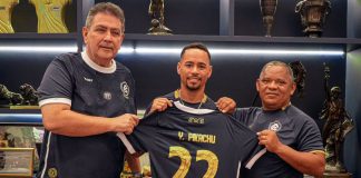 Antônio Carlos Teixeira (Tonhão), Yago Pikachu e Carlos Lisboa – Foto: Samara Miranda (Clube do Remo)