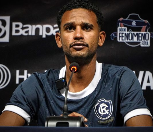 Clube do Remo apresenta oficialmente o volante Zé Ricardo Zé Ricardo – Foto: Raul Martins (Clube do Remo)